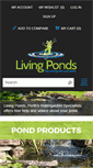 Mobile Screenshot of livingponds.com.au